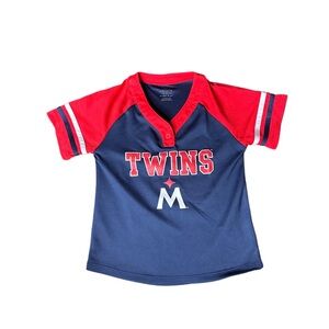 Kids Minneaota Twins Baseball Shirt
